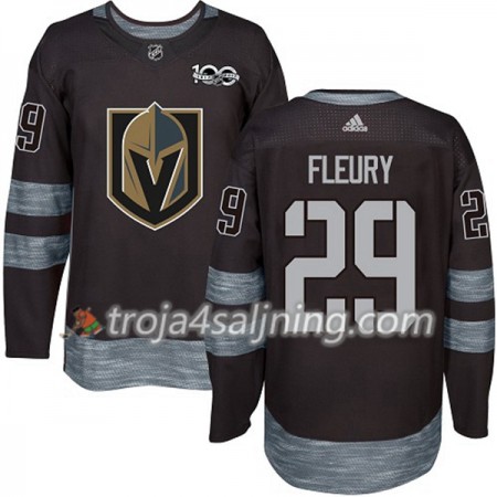 Vegas Golden Knights tröja Marc-Andre Fleury 29 1917-2017 100th Anniversary Adidas Svart Authentic - NHL Tröjor Herr Vegas Golden Knights tröja Marc-Andre Fleury 29 1917-2017 100th Anniversary Adidas Svart Authentic - NHL Tröjor Herr